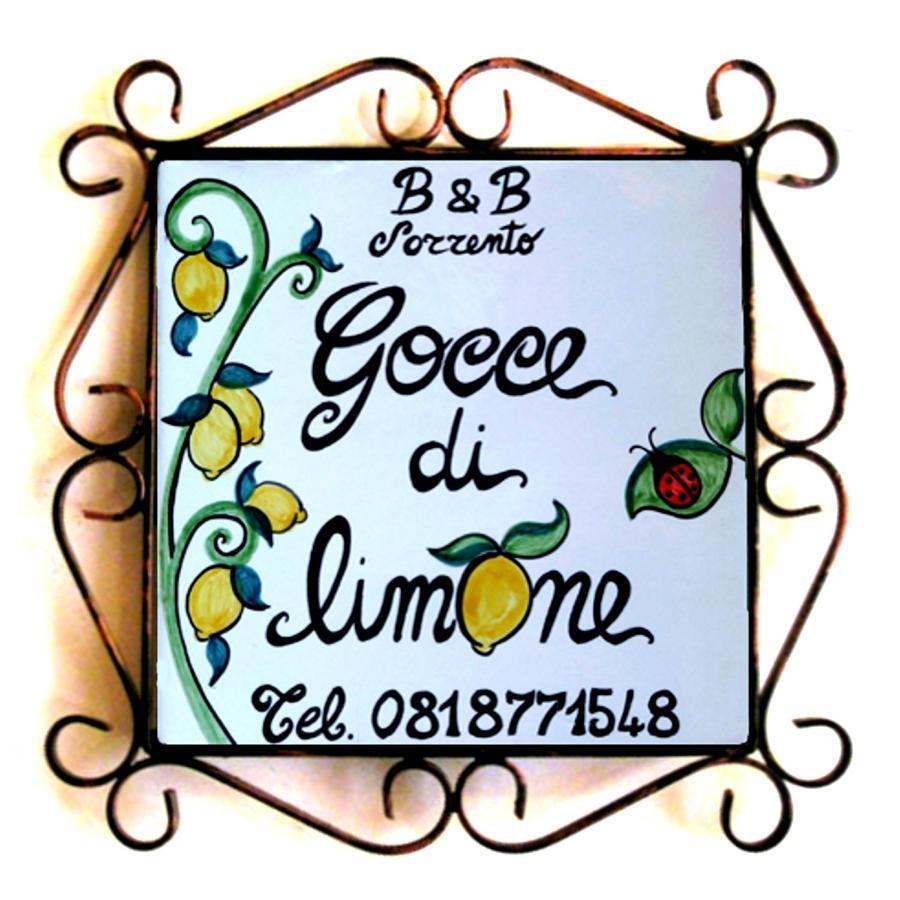 Gocce Di Limone B&B Sorrento Eksteriør bilde